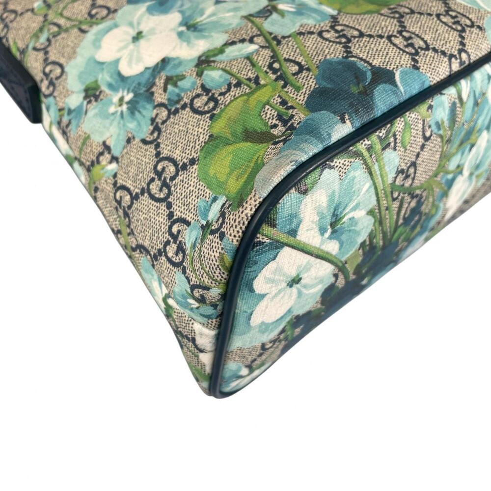 GUCCI GG Blooms 429019 Floral/Botanical Handbag, Canvas, Beige, Women's - Picture 14 of 15